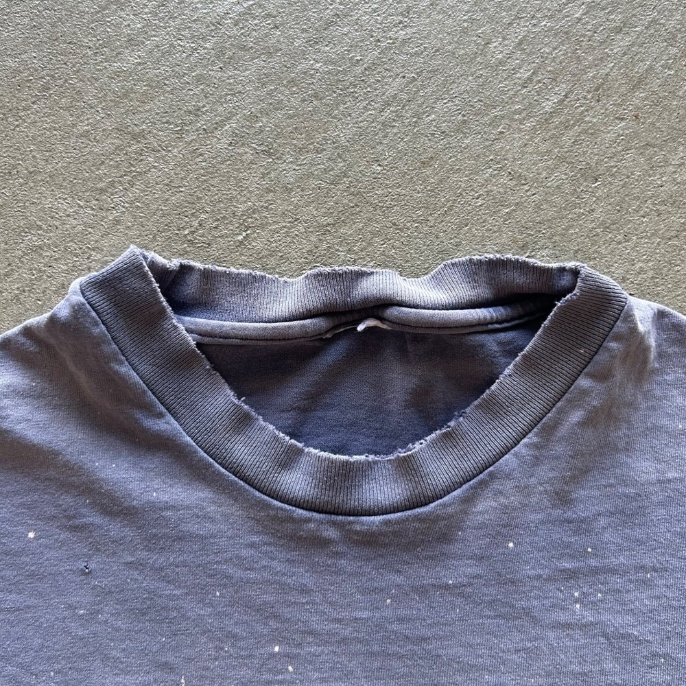Vintage 90s Sonicare Promo Shirt Size Large Faded Blue X Ray Toothbrush Teeth - Picture 2 of 6